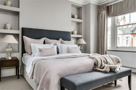 London Home Staging Parsons Green Luxury Master Bedroom Staging