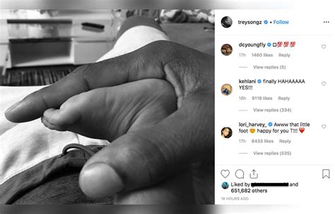 Trey Songz Surprise Announces He Has A Son Lori Harvey Reacts