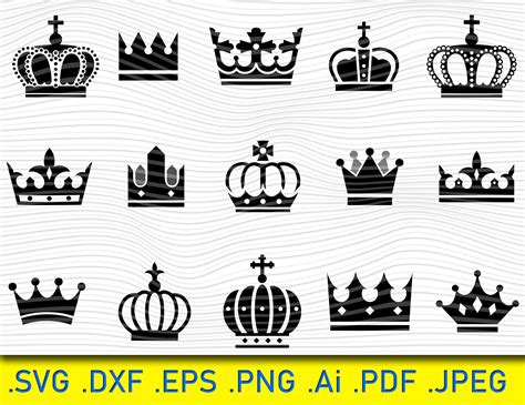 Royal Crown Svg File King Crown Svg Queen Crown Svg Etsy M Xico