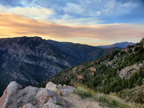 First time camping alone. Hiked up near Sardine Peak, Snowbasin, Utah