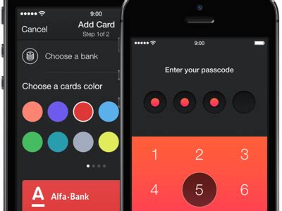 Which of these apps are you using for your android, iphone, or blackberry? Walle Finance App Passcode and Add Card Screens | Ios ...