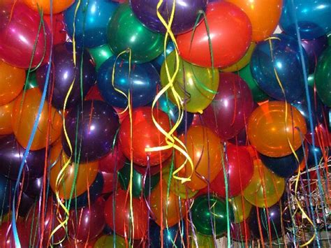 Real Birthday Balloons Bing Images Arco íris