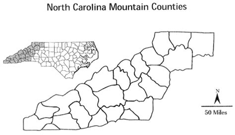 Our State Geography In A Snap The Mountain Region Ncpedia