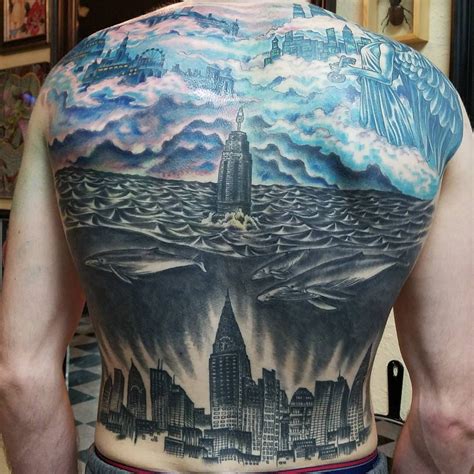 One Of The Most Badass Bioshock Tattoos By Far Bioshock Tattoo Tattoos Bioshock Tattoos