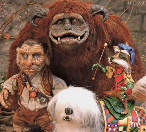 The Main Puppets Used In Jim Hensons Film “labyrinth” 1986 80s
