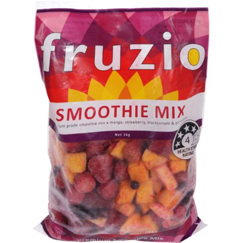 Fruzio Frozen Fruit Smoothie Mix 1kg Prices Foodme