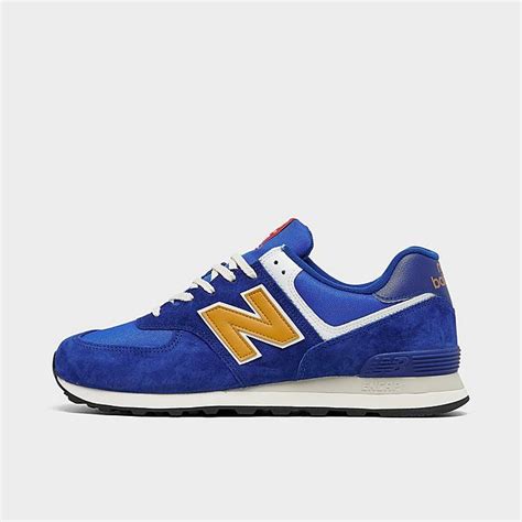 New Balance 574 Royal Blue Gold 5000 Sneaker Steal