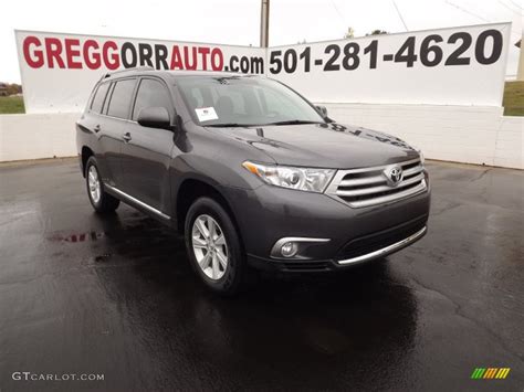 2012 Magnetic Gray Metallic Toyota Highlander Se 56087261 Photo 17