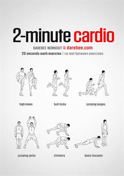 Minute Cardio Workout