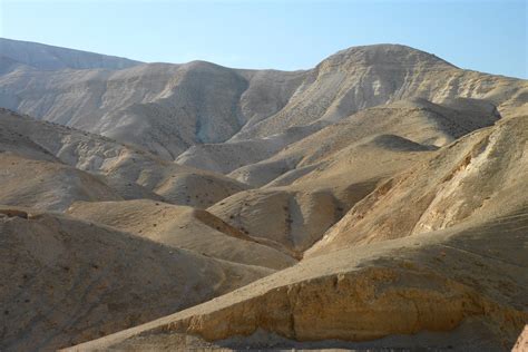Judean Wilderness John The Baptist Testing Of Jesus Qumran Jericho