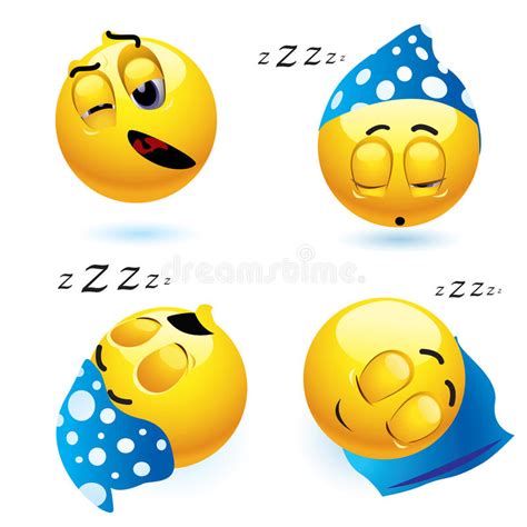 Sleeping Smiley Stock Vector Illustration Of Fall Clipart 11728585