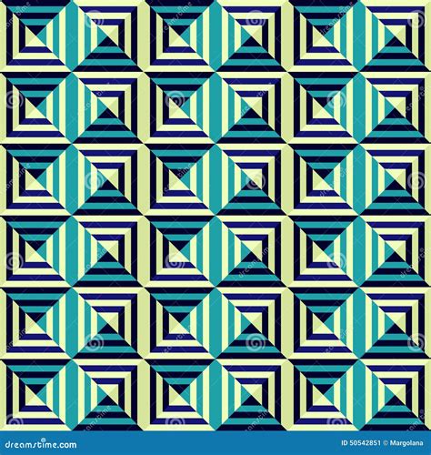 Abstract Seamless Geometric Pattern Stock Vector Illustration Of