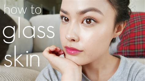 My Korean Glass Skin Tutorial Perfect Dewy Looking Skin Through Makeup Reupload Youtube