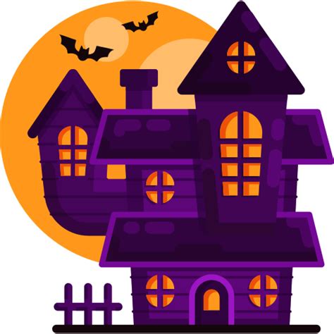 Haunted House Free Halloween Icons
