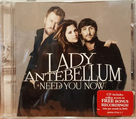 Auto playing instrument directly plays the instrument for you. Lady Antebellum - Need You Now (2010, CD) | Discogs