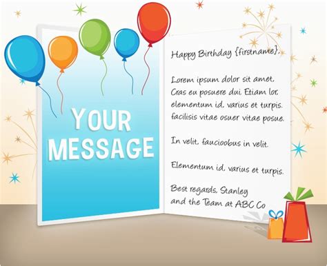 Business Birthday Cards For Clients Corporate Birthday Ecards Employees