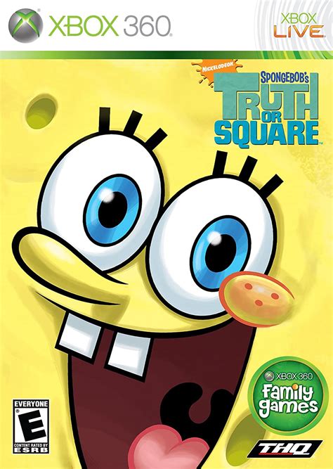 Thq Spongebob Truth Or Square Xbox 360 Esp Juego Xbox 360 Esp