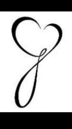 Possibly the most popular of misspelled tattoos is. "J" Tattoos, Tattoo Letter J, Heart Tattoo, J Letter ...