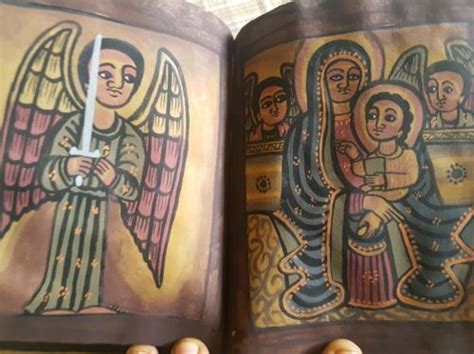Antique Ethiopian Coptic Christian Handwritten Bible Manuscript