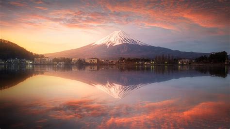 Churei Tower Mount Fuji Japan Nature Hd 4k 5k 8k World Hd Wallpaper