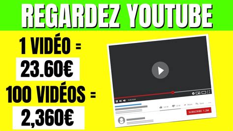 Gagnez En Regardant Des Vidéos YouTube Faire De L argent En Regardant Des Vidéos YouTube