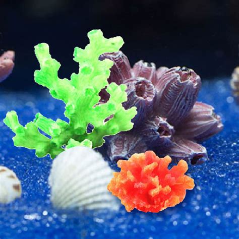 Fish Tank Decor Coral Flower Oxygen Pump Air Bubble Drive Ornaments