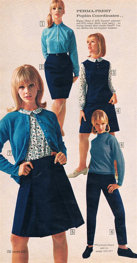 Sears Catalog 1966 Cay Sanderson Sixties Fashion Retro Fashion