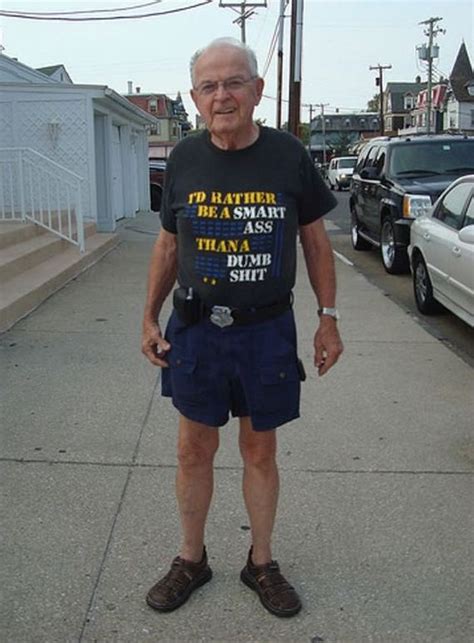 Old People Rocking Highly Inappropriate T Shirts Barnorama