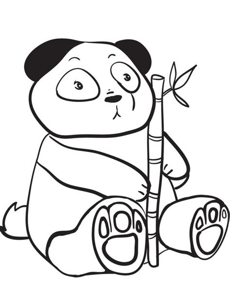 Desene Cu Ursul Panda De Colorat Imagini și Planșe De Colorat Cu Ursul