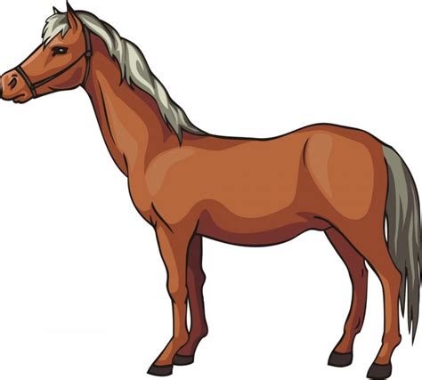 Free Horse Vector Graphics 16 Highland Pony