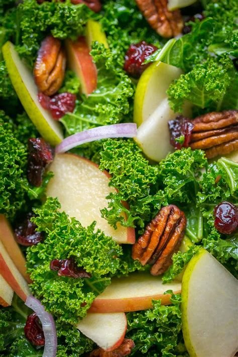 Kale Salad Recipe With Honey Lemon Dressing