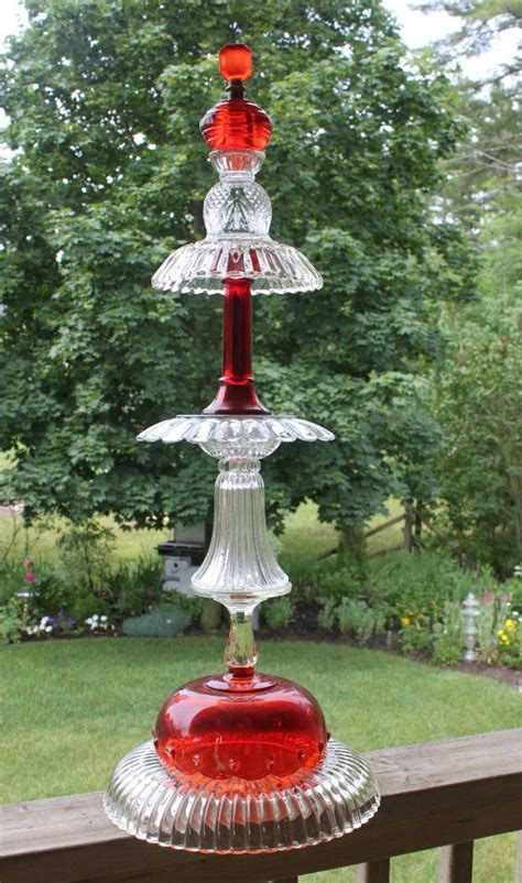 329 Best Glass Totems Images On Pinterest Garden Totems Glass Garden