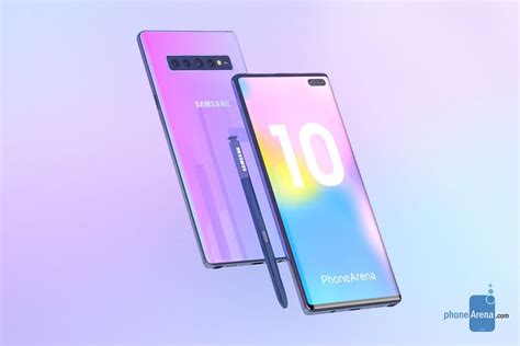 Samsung Galaxy Note 10 Concept Renders Looks Fantastic Phandroid