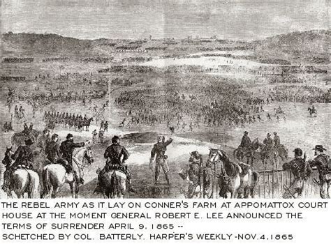 April 9 1865 Lee Announces The Surrender Of The Army Of Northern