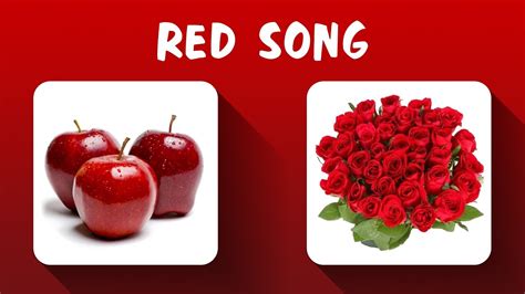 Red Color Song - Colors Song - Learn Colors, Teach Colors, Baby Toddler Preschool Nursery Rhymes ...