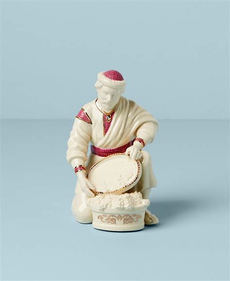 Lenox First Blessing Nativity Wine Maker Figurine Macys