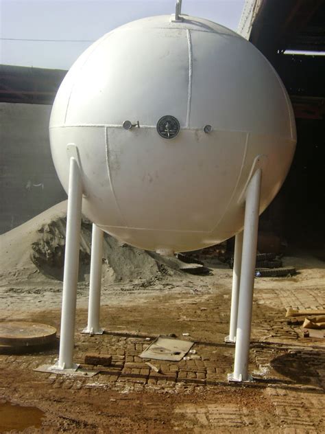 Pressure Vessel Lpg Spherical Tank Manufactuered By Hi Tek Manufacturing