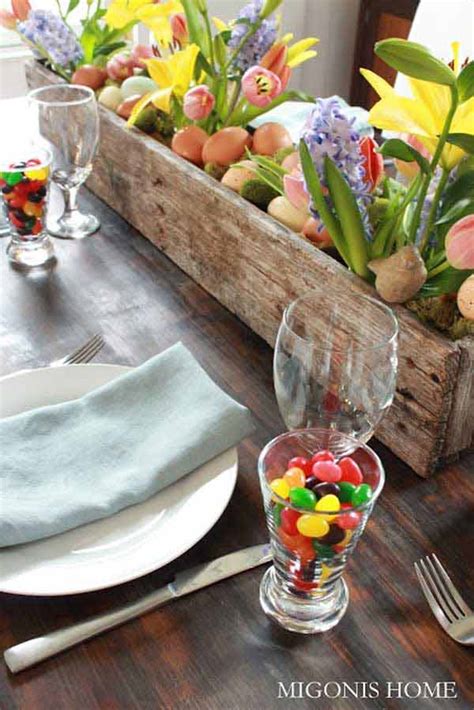 Creative Easy Diy Tablescapes Ideas For Easter Woohome