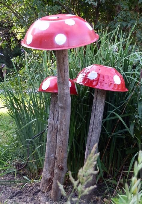 I was recently looking through some pictures of a. My Paper Inclination: Garden Art Mushrooms
