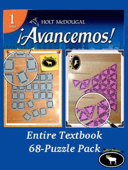 Practise your english with 100 + fun online word games on a wide range of popular topics. Avancemos 1 Spanish Vocabulary Puzzles (Entire Textbook ...