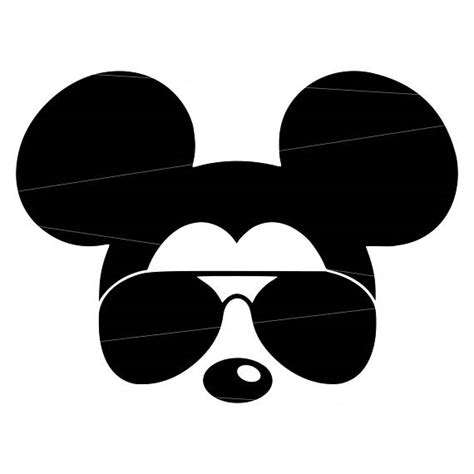 Mickey Silhouette at GetDrawings | Free download