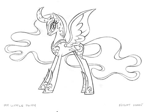 My little pony coloring pages princess celestia and luna and cadence. Nightmare Moon Coloring Pages at GetColorings.com | Free ...