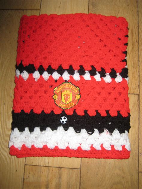 Find & download free graphic resources for knitting pattern. Man Utd football blanket for buggy/cot | Crochet for ...