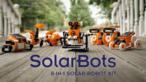 Solarbots 8 In1 Solar Robot Kit Youtube