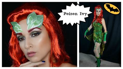 Poison Ivy Hiedra Venenosa Batman Character Makeup Tutorial Halloween