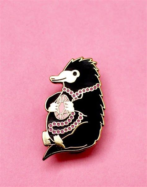 Harry Potter Niffler Hard Enamel Pin Punk Jewelry Enamel Pins Hard