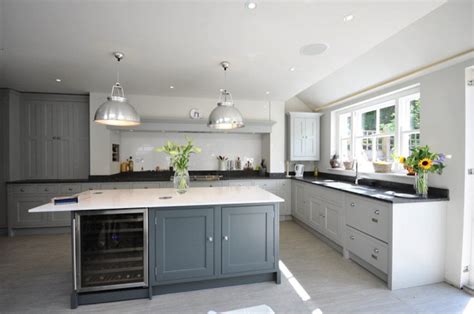 London Kitchen And Island Contemporary Kitchen London By The