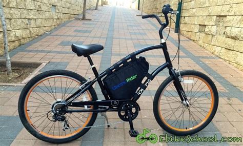 Townie With Electric Rider Triangle Bag Review The Electra Townie