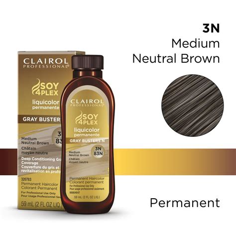 Clairol Professional 3n83n Medium Neutral Brown Liquicolor Permanent