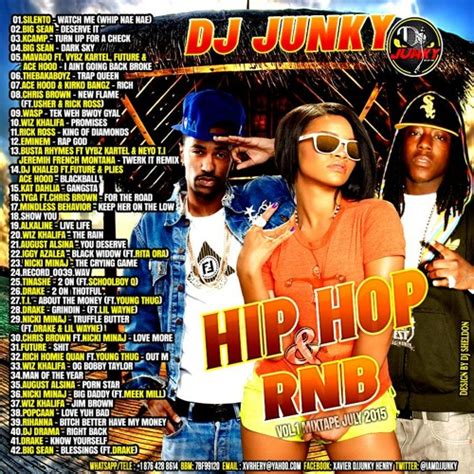 stream djjunky hiphop and rnb vol 1 mixtape july2015 ig iamdjjunky by dj junky listen